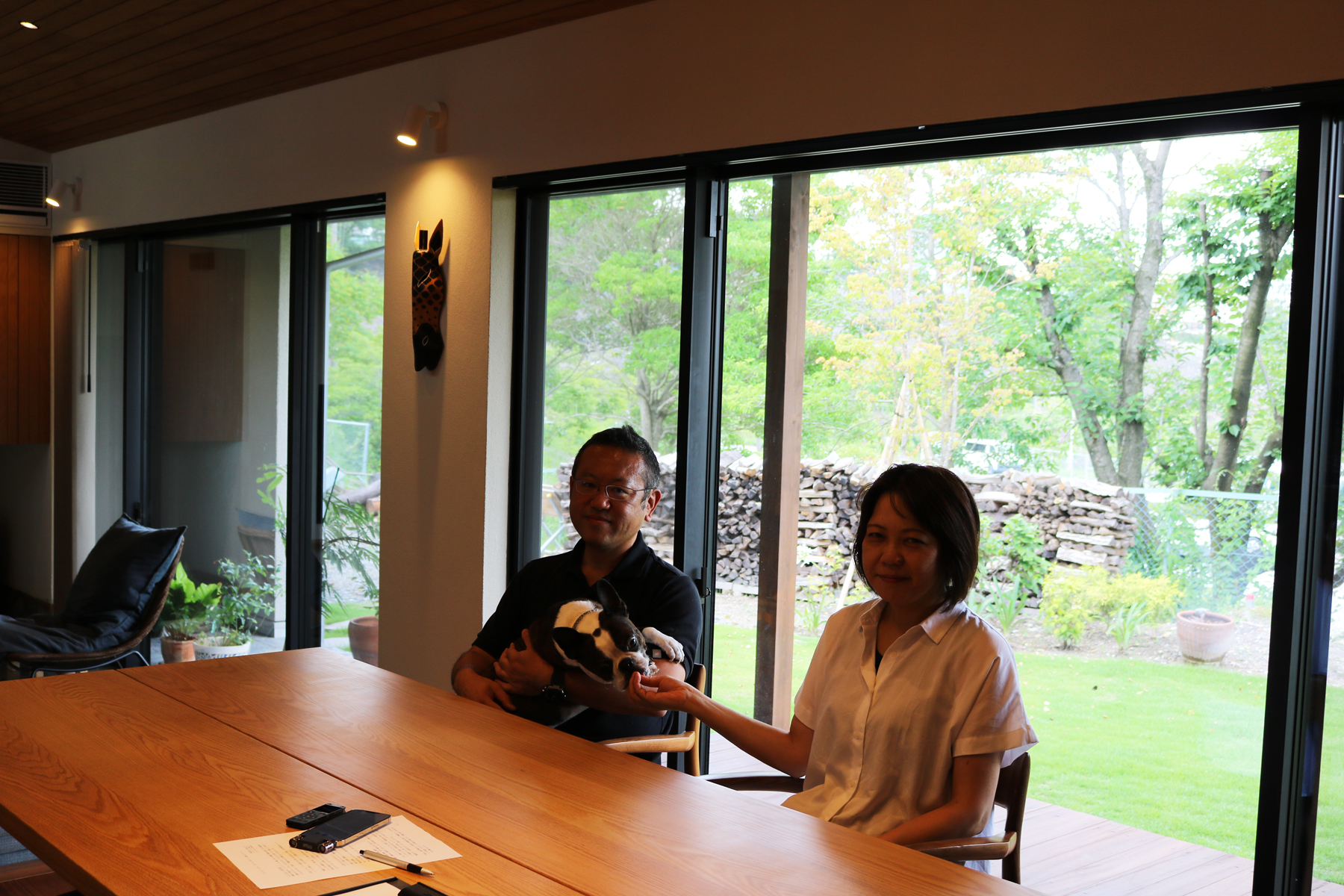 建築士夫妻が選んだ｜建築士N様ご夫妻インタビュー風景