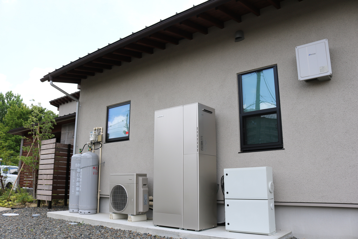 建築士夫妻が選んだ最終的なエコワンソーラーのユニット設置場所