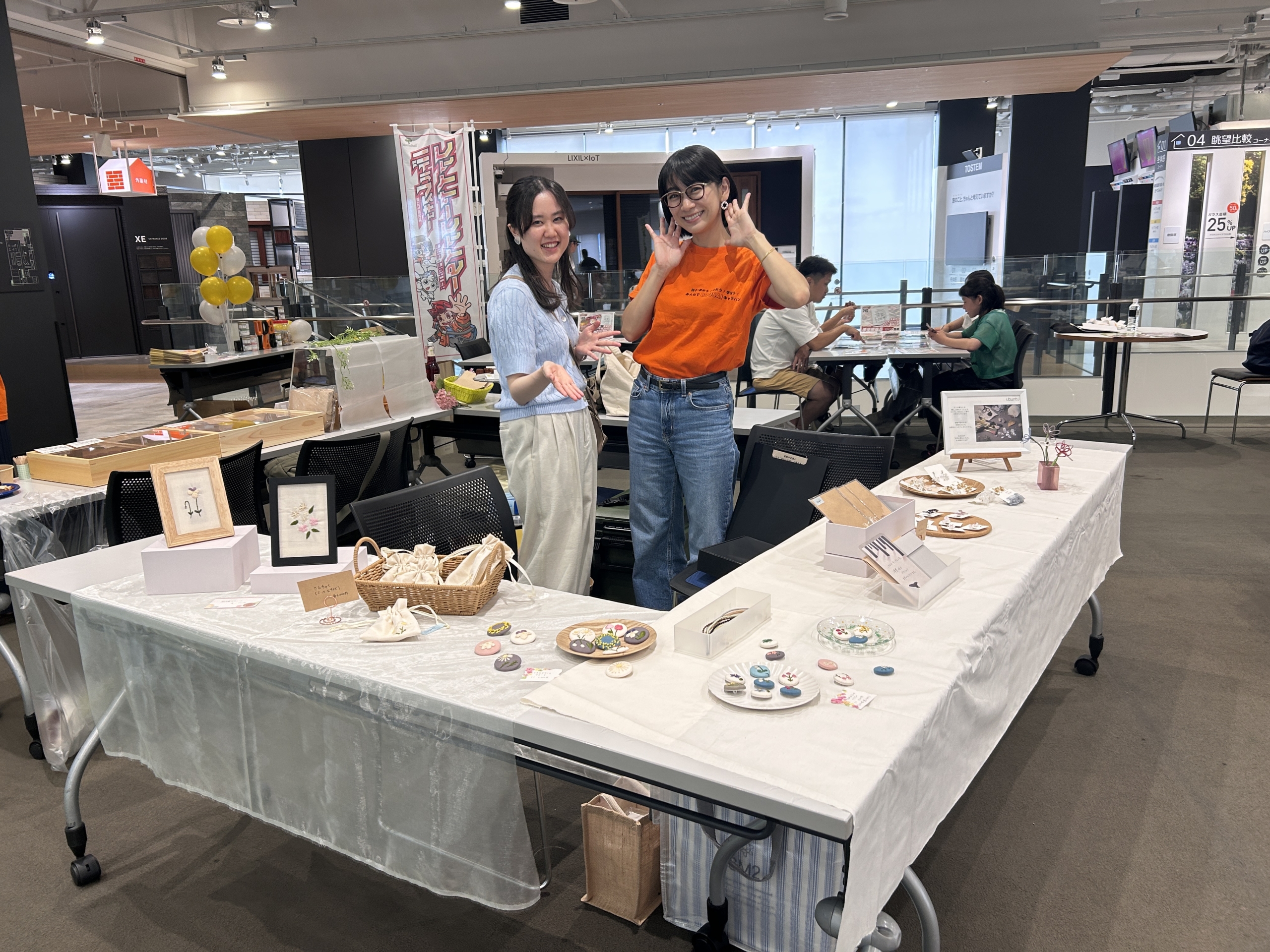 ハンドメイドアクセサリー・小物「UbuntU」の出展